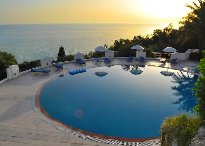 Maria With Pool And Amazing View - Agios Gordios *