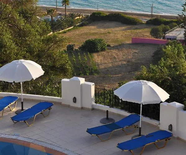 Maria With Pool And Amazing View - Agios Gordios 公寓 *
