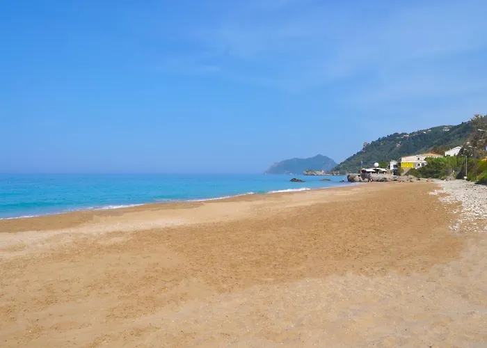 公寓 Maria With Pool And Amazing View - Agios Gordios