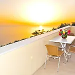 Maria With Pool And Amazing View - Agios Gordios Appartement *